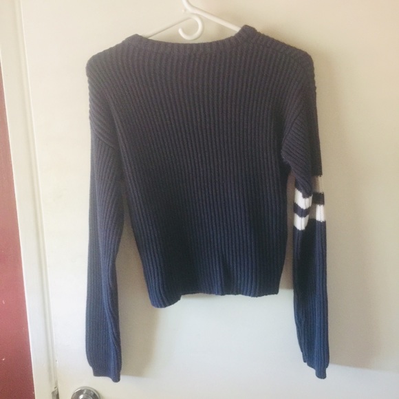 Sweater color navy with white - Picture 5 of 5